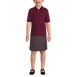 Kids Short Sleeve Interlock Polo Shirt, Front