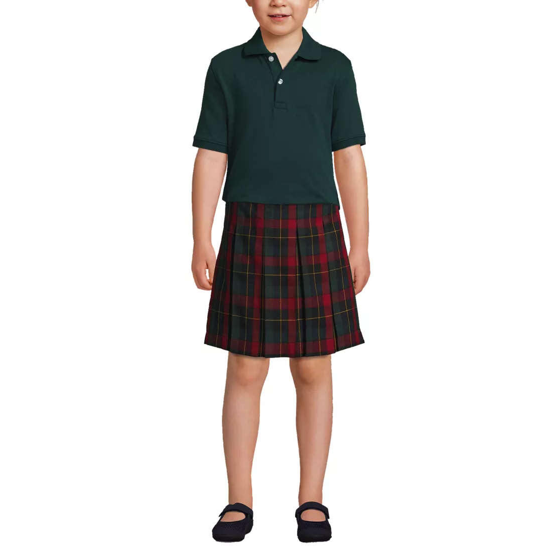 School Uniform Kids Short Sleeve Interlock Polo Shirt