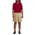 Kids Short Sleeve Interlock Polo Shirt, Front