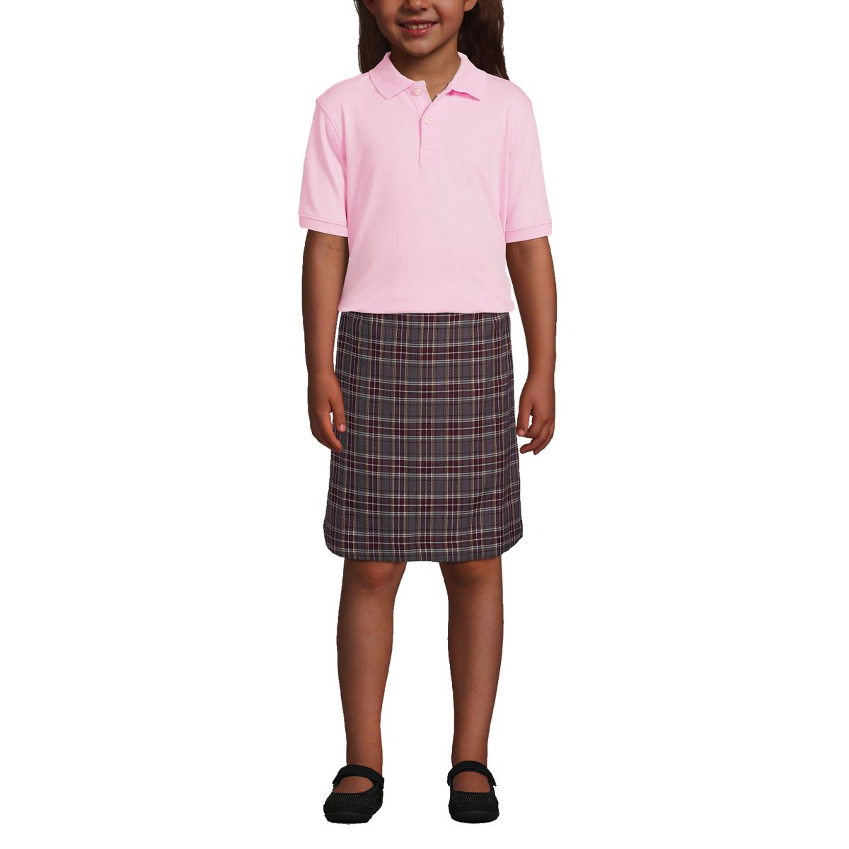 Kids Short Sleeve Interlock Polo Shirt
