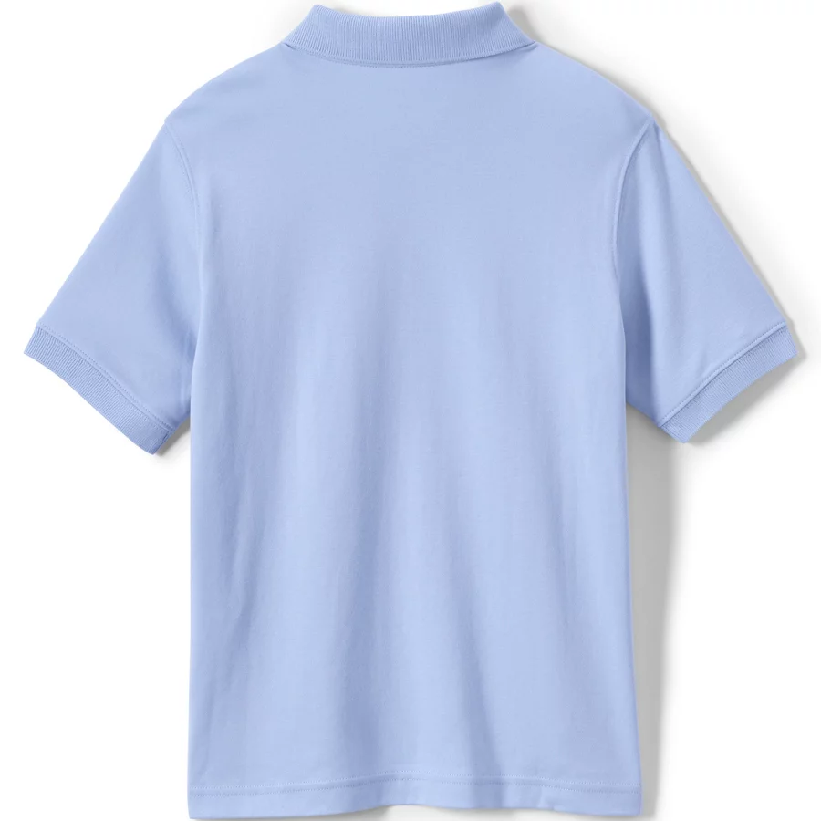 Kids' Short Sleeve Interlock Polo Shirt view 2