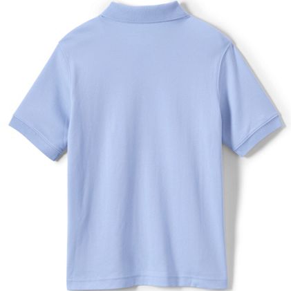 School Uniform Kids Husky Short Sleeve Interlock Polo Shirt - image 1