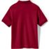 Kids Husky Short Sleeve Interlock Polo Shirt, Back