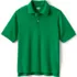 School Uniform Kids Short Sleeve Interlock Polo Shirt, Front