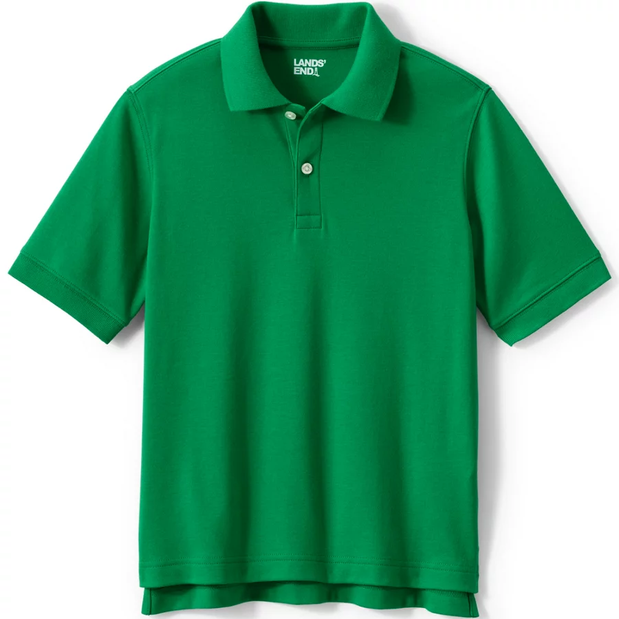 School Uniform Short Sleeve Interlock Polo Shirt view 2