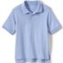 Kids Short Sleeve Interlock Polo Shirt, Front