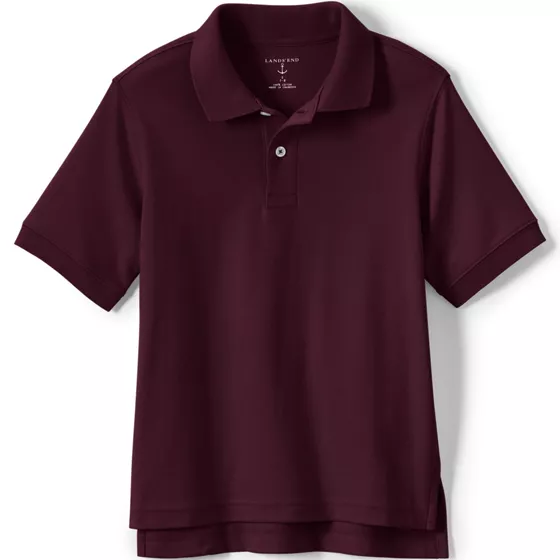 Kids Short Sleeve Interlock Polo Shirt - primary