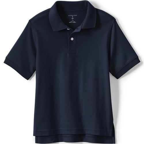 Boys navy clearance blue polo shirt