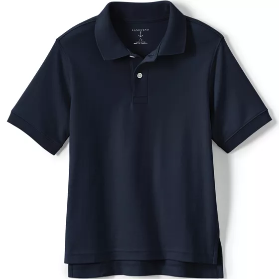 Kids Short Sleeve Interlock Polo Shirt - primary