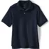 Kids Husky Short Sleeve Interlock Polo Shirt, Front