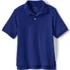 Kids Short Sleeve Interlock Polo Shirt, Front