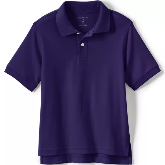 School Uniform Short Sleeve Interlock Polo Shirt - primary