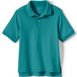 Kids Short Sleeve Interlock Polo Shirt, Front