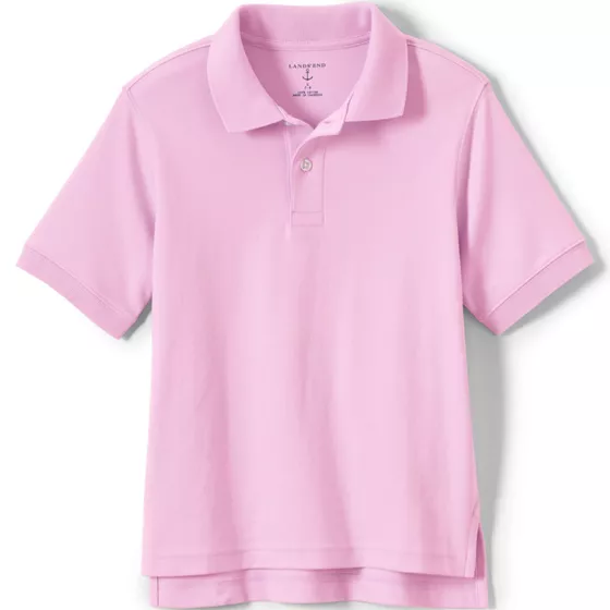Kids Short Sleeve Interlock Polo Shirt - primary
