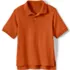Kids Short Sleeve Interlock Polo Shirt, Front