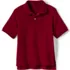 Kids Short Sleeve Interlock Polo Shirt, Front