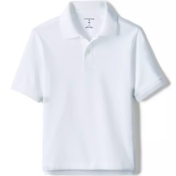 Kids Short Sleeve Interlock Polo Shirt - primary