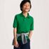 Kids Short Sleeve Interlock Polo Shirt, alternative image
