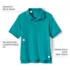 Kids Short Sleeve Interlock Polo Shirt, alternative image