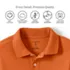 Kids Short Sleeve Interlock Polo Shirt, alternative image