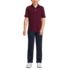 School Uniform Kids Short Sleeve Mesh Polo Shirt, Front