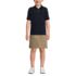 Kids Short Sleeve Mesh Polo Shirt, Front
