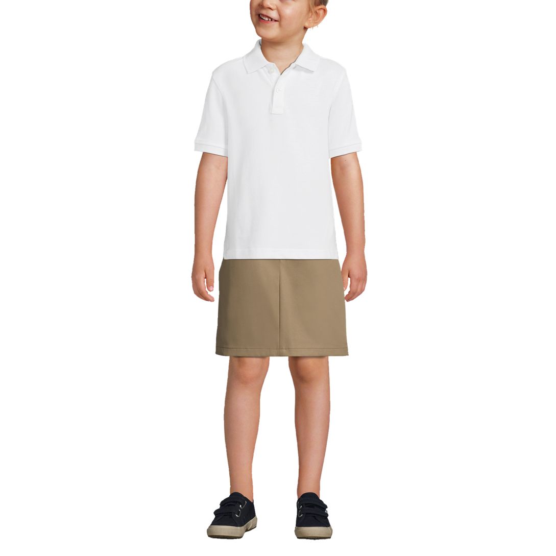 School Uniform Kids Short Sleeve Mesh Polo Shirt