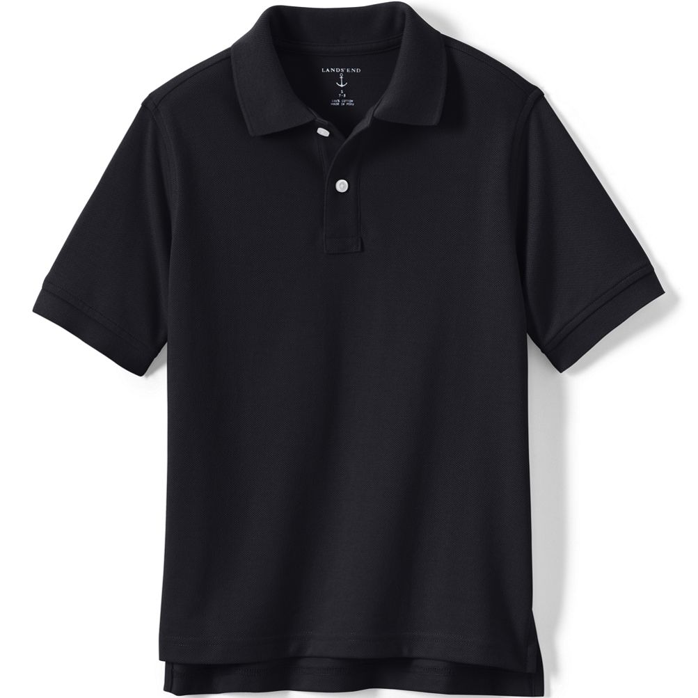 School Uniform Kids Short Sleeve Mesh Polo Shirt | Lands' End