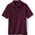 School Uniform Kids Short Sleeve Mesh Polo Shirt, Front