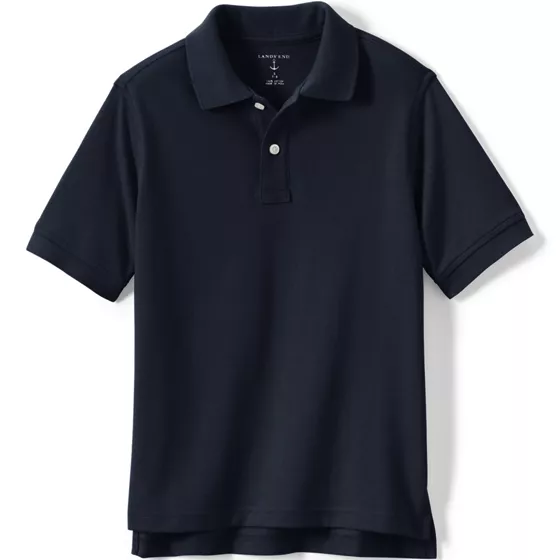 Kids Short Sleeve Mesh Polo Shirt - primary