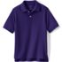 School Uniform Kids Short Sleeve Mesh Polo Shirt, Front