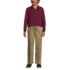 School Uniform Kids Long Sleeve Interlock Polo Shirt, alternative image