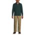 School Uniform Kids Long Sleeve Interlock Polo Shirt, alternative image