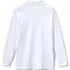 Kids Long Sleeve Interlock Polo Shirt, Back