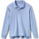 Kids Long Sleeve Interlock Polo Shirt, Front