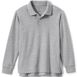 Kids Long Sleeve Interlock Polo Shirt, Front