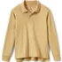Kids Long Sleeve Interlock Polo Shirt, Front