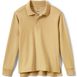 Kids Long Sleeve Interlock Polo Shirt, Front