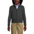 School Uniform Boys Cotton Modal Zip Front Cardigan Sweater, Front