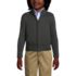 School Uniform Boys Cotton Modal Zip Front Cardigan Sweater, Front