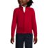 School Uniform Boys Cotton Modal Zip Front Cardigan Sweater, Front