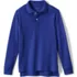 Kids Long Sleeve Mesh Polo Shirt, Front