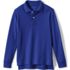 Kids Long Sleeve Mesh Polo Shirt, Front