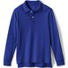 Kids Long Sleeve Mesh Polo Shirt, Front