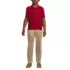 Kids Adaptive Short Sleeve Interlock Polo Shirt, alternative image