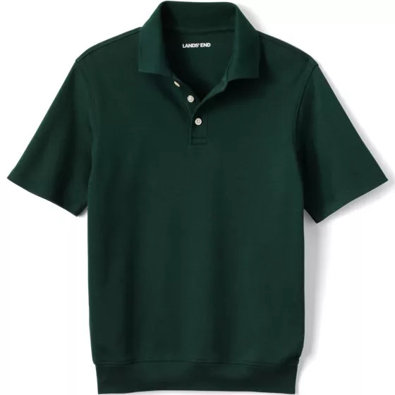 Kids Short Sleeve Banded Bottom Polo Shirt - primary