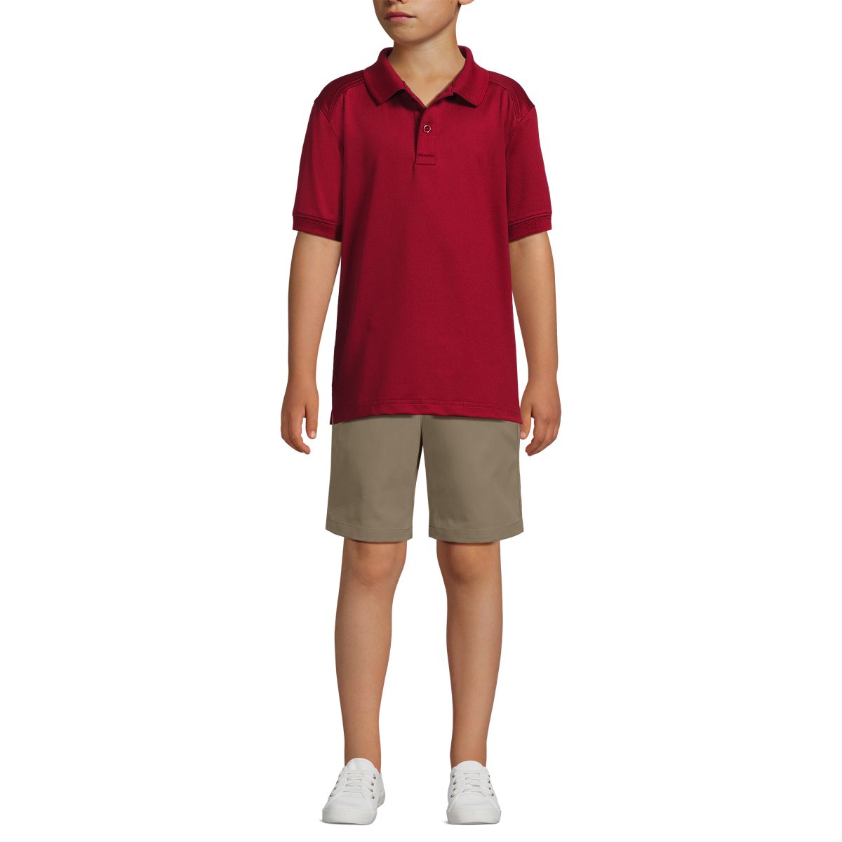 School Uniform Kids Short Sleeve Rapid Dry Polo Shirt
