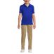 School Uniform Kids Short Sleeve Rapid Dry Polo Shirt, Front