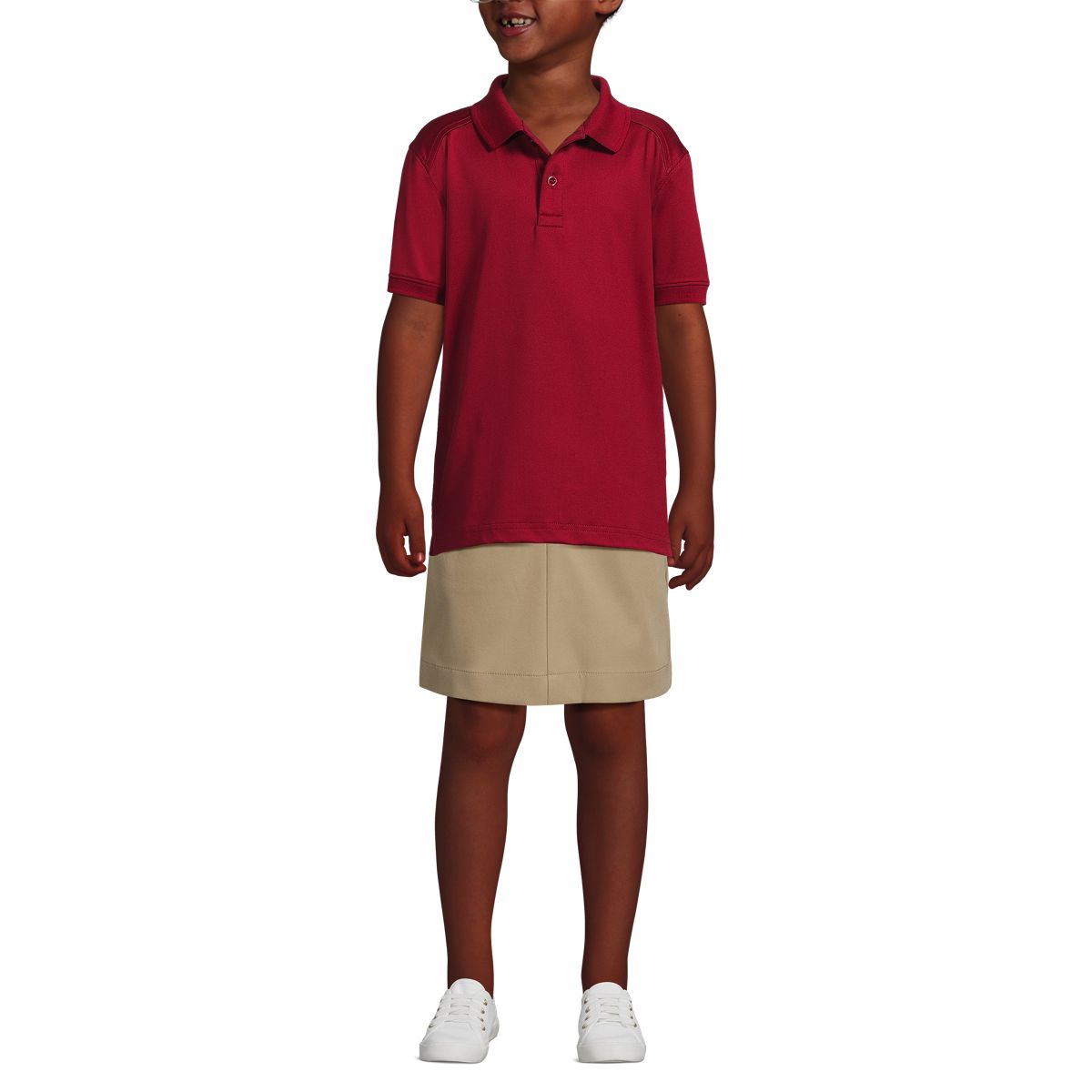 School Uniform Kids Short Sleeve Rapid Dry Polo Shirt