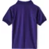 Kids Short Sleeve Rapid Dry Polo Shirt, Back